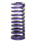 紫色模具弹簧